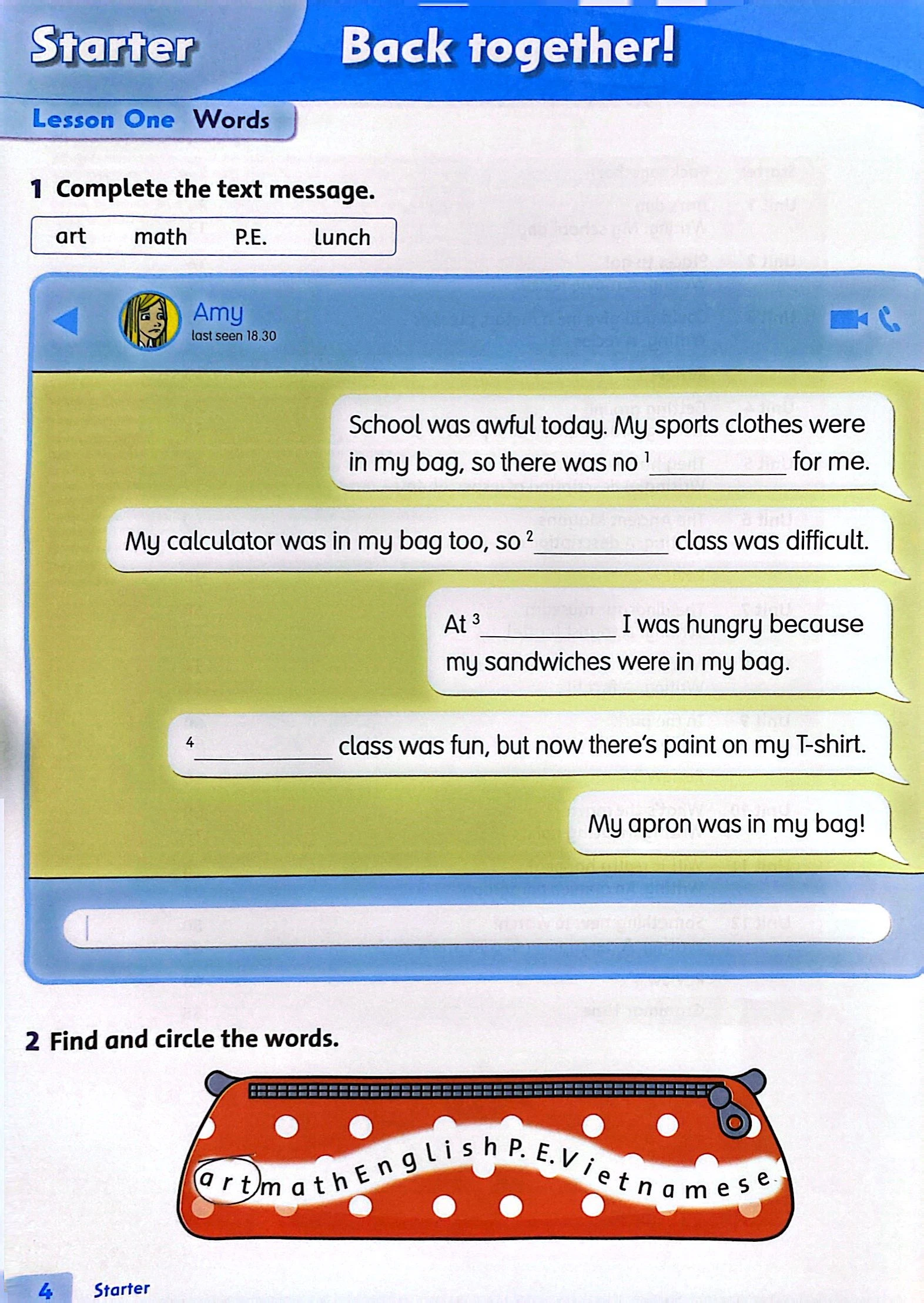 Bài Tập Tiếng Anh Lớp 5 - Family and Friends 5 Workbook 3